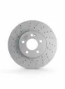 205 Brake Disc Set for Front Axle New Tech Alfa