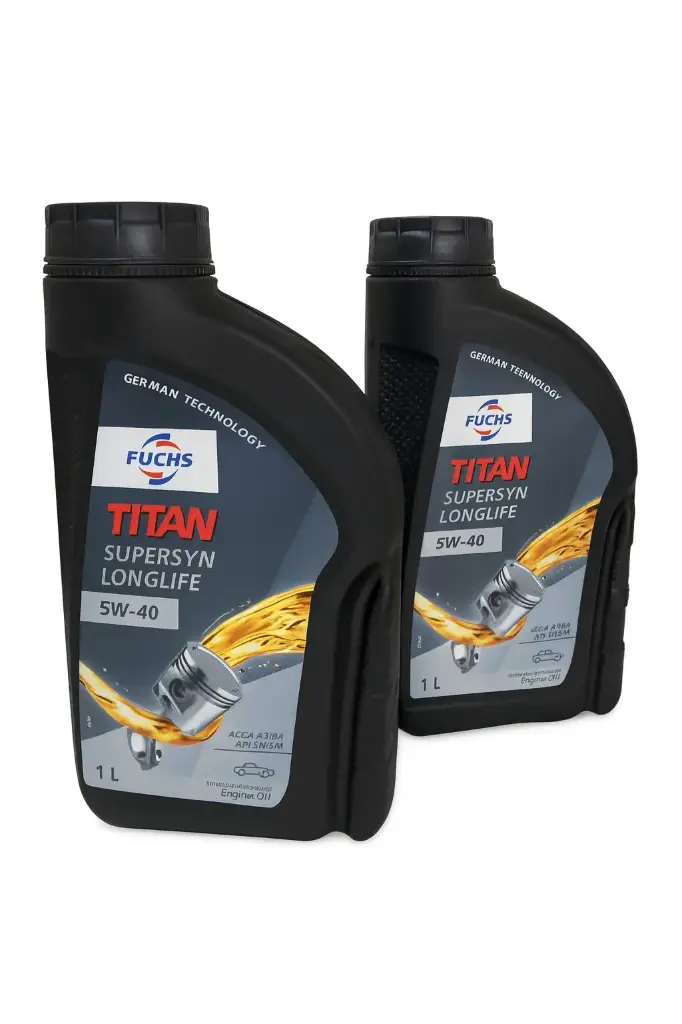 [5W401L-002] 5W-40 Titan Supersyn Long Life Engine Oil 1L Fuchs